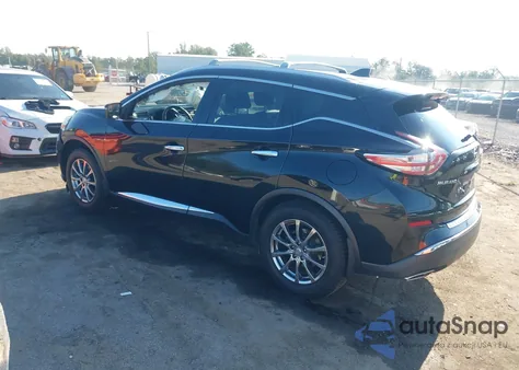 2016 Nissan Murano S/Sl/Sv/Platinum from USA, damaged, VIN 5N1AZ2MH3GN155592